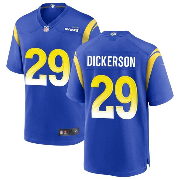 Mens Youths Kids Womens Eric Dickerson Royal Stitched Jersey Vapor